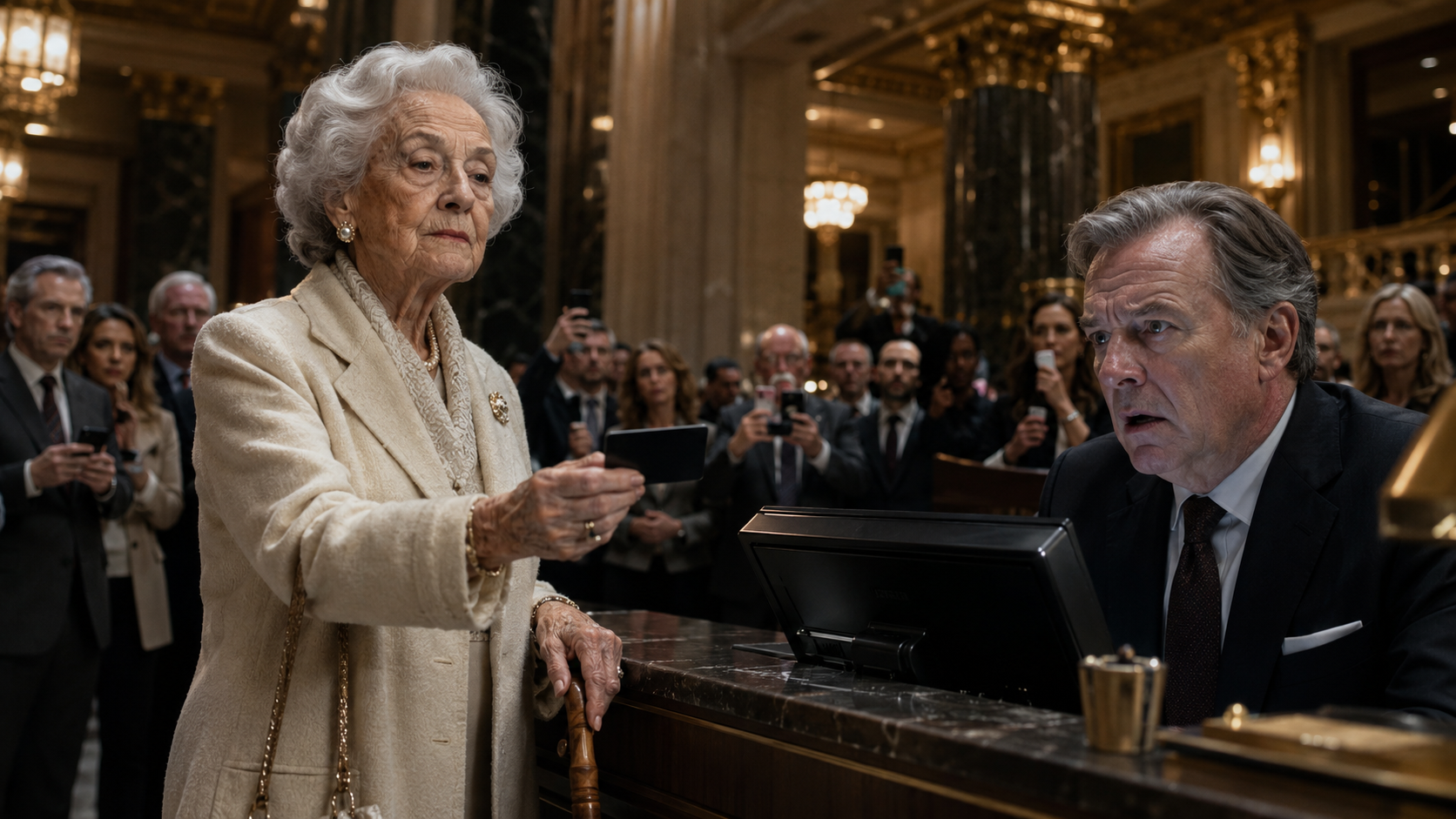 The Secret Black Card That Destroyed a Bank President