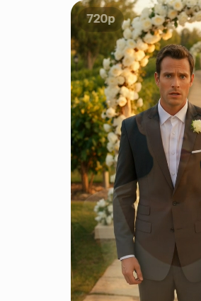 She Brought Three Children to His Wedding
