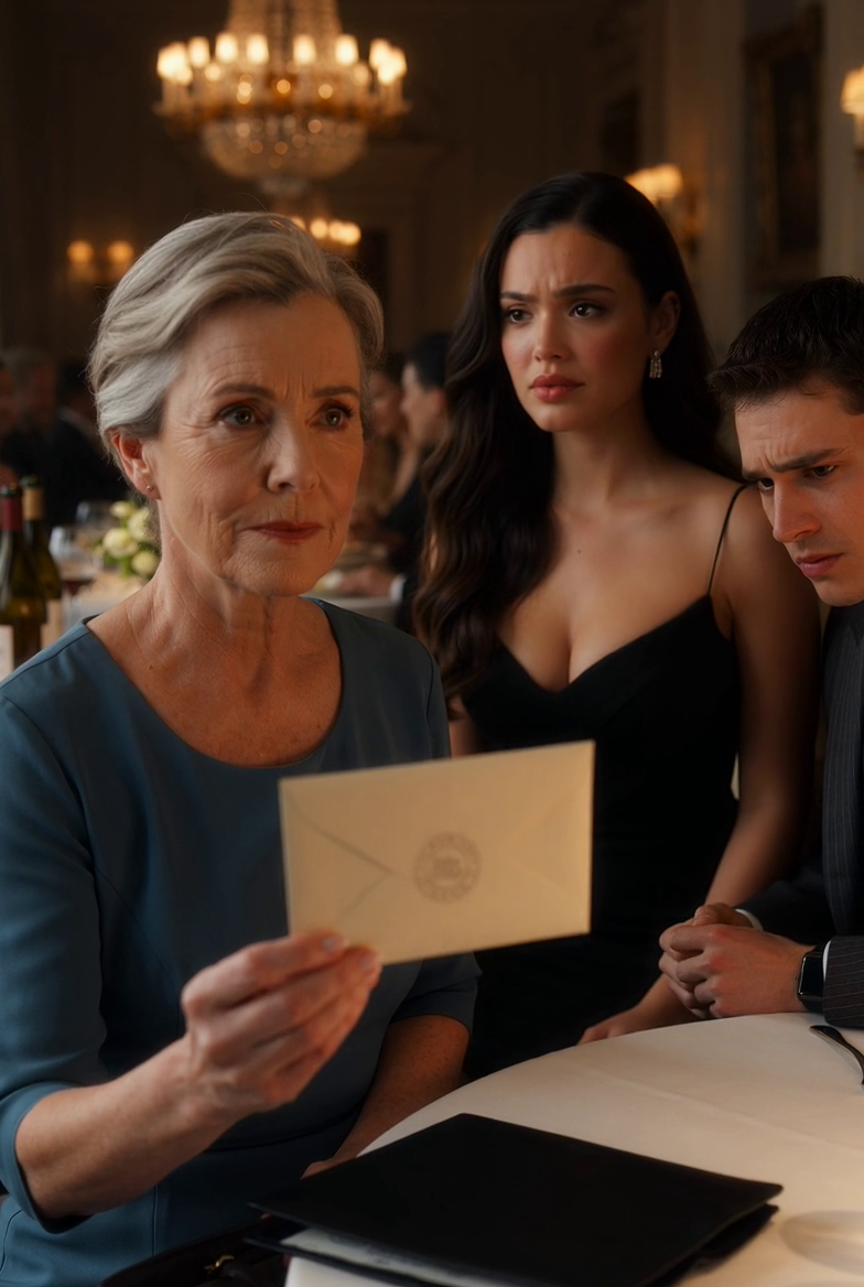 They Handed Her the Bill Until She Opened the Envelope